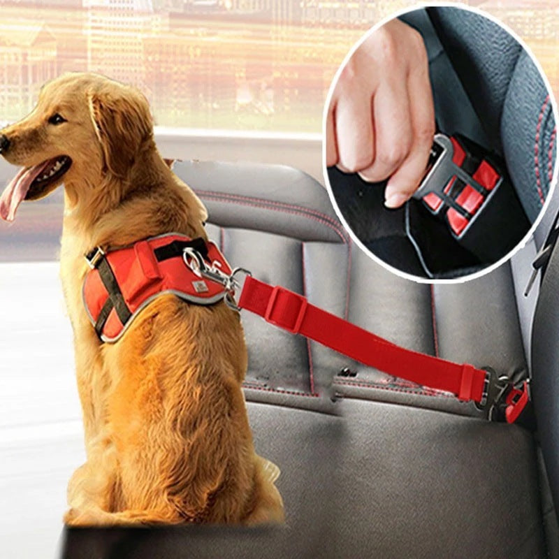 No-Hassle, Adjustable Pet Car Seat Belt