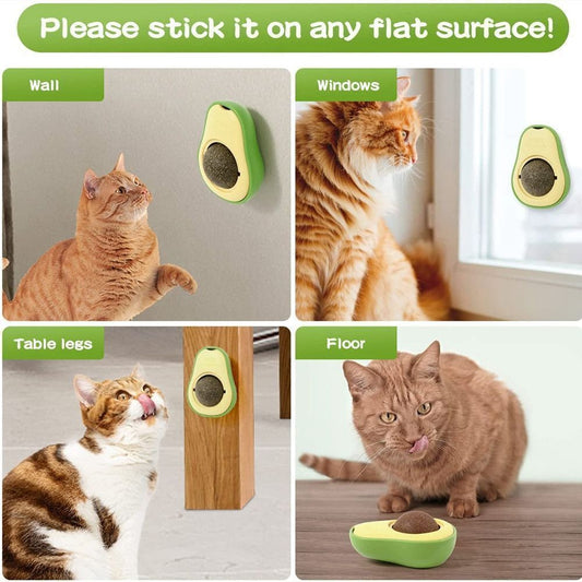Cute Avocado Luxury Cat Toys.